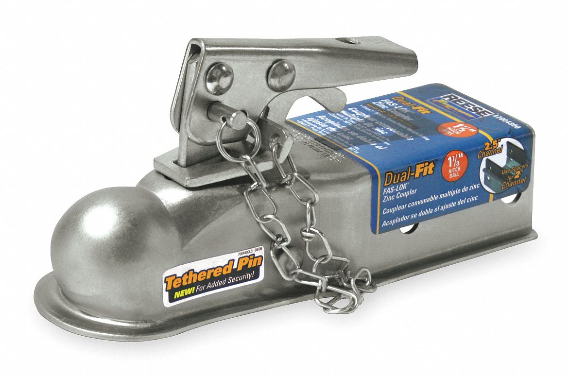 Multi-Fit Coupler, 2 In, Tethered Pin