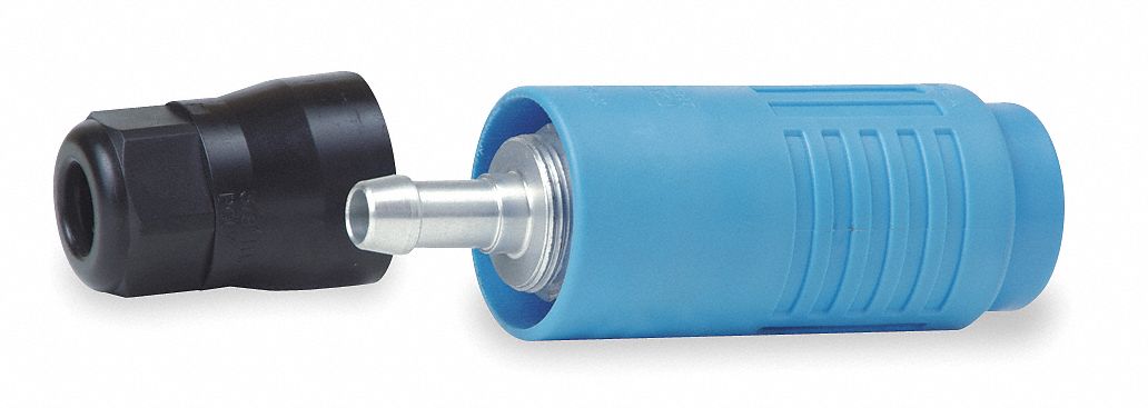 Coupler, 3/8 Barb, 1/2 Body, .56 In OD Cap