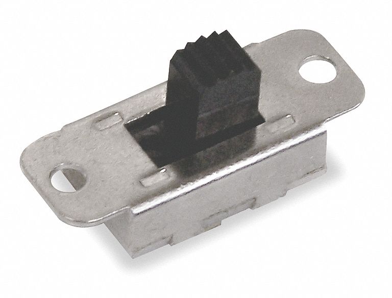 Slide Switch, SPST, 2 Conn., On/Off