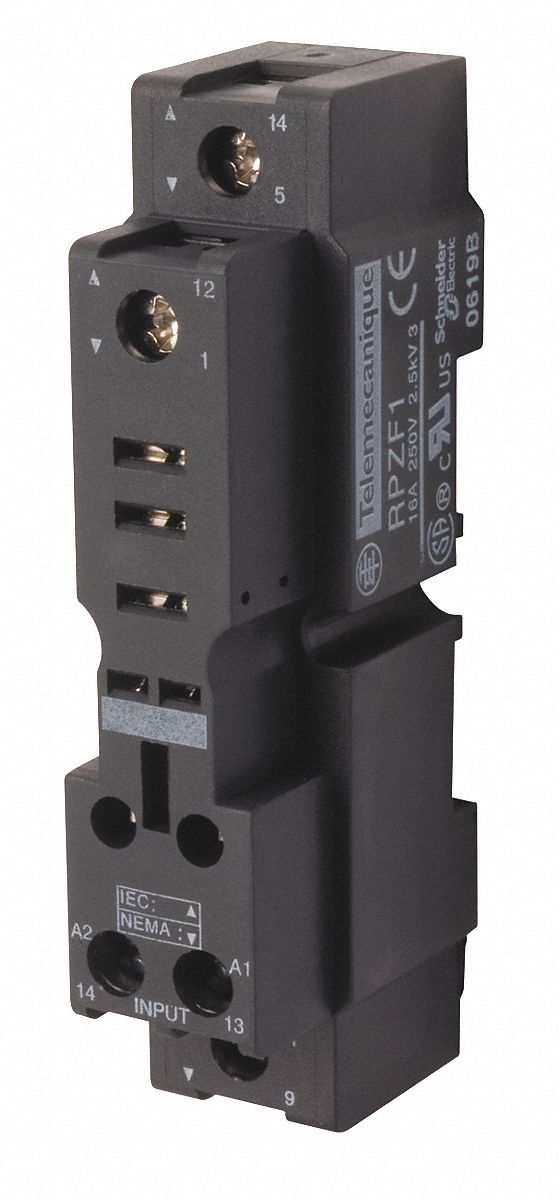 Socket, 5Pin, DIN/PanelMount, 250V, 16A