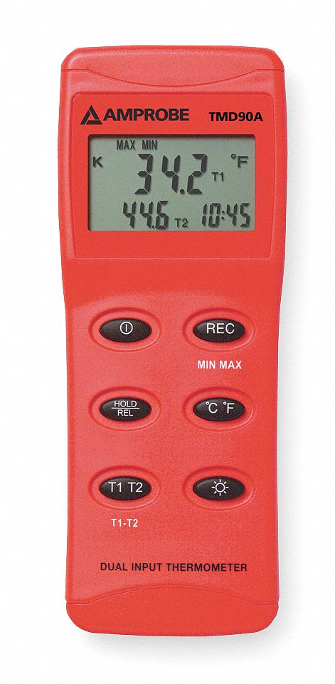 Thermocouple Thermometer, 2 Input