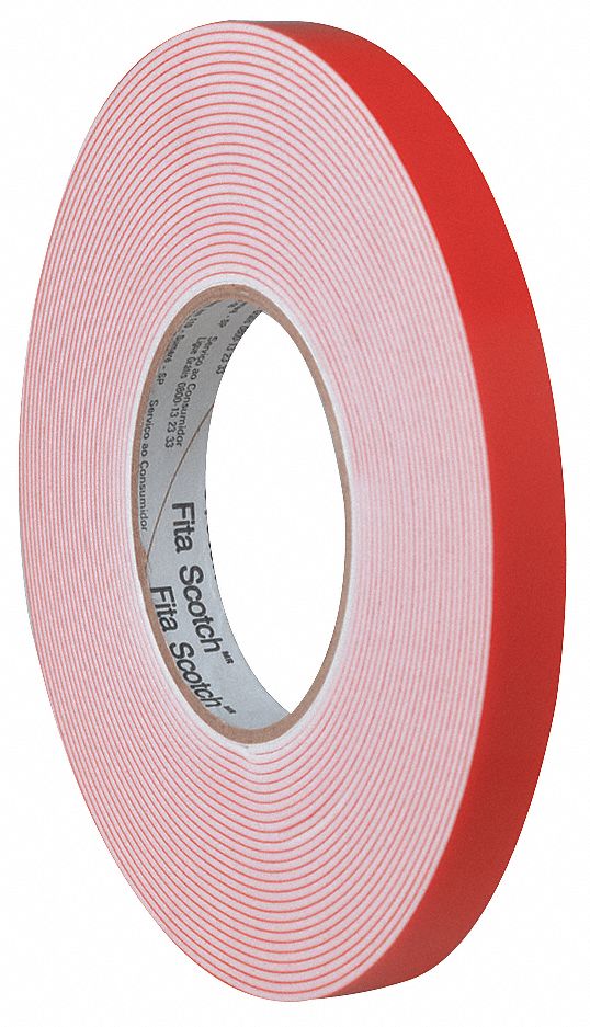 VHB Tape, 1/2 In x 108 ft., Black
