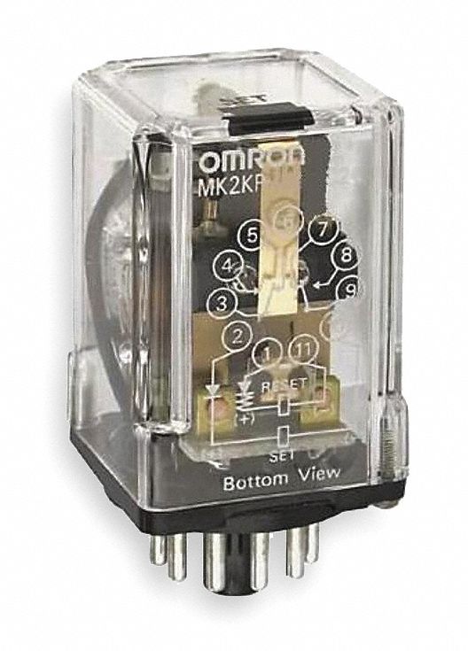 Relay, Plug In, DPDT, 12VDC Coil Volts