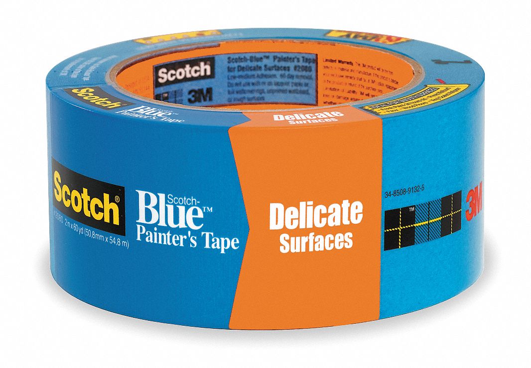 Painters Masking Tape, Blue, 2 In x 60 Yd