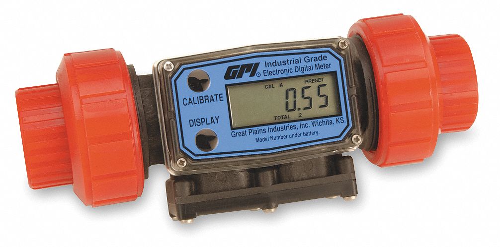 Flowmeter, Turbine, 1 In FNPT