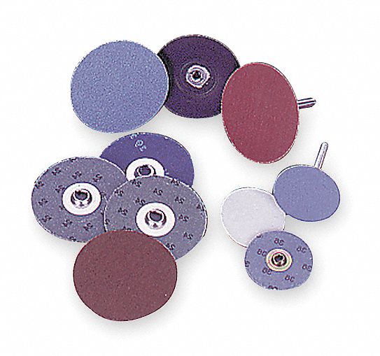 Locking Disc, CerAlO, 2in, 120Grit, TS, PK25