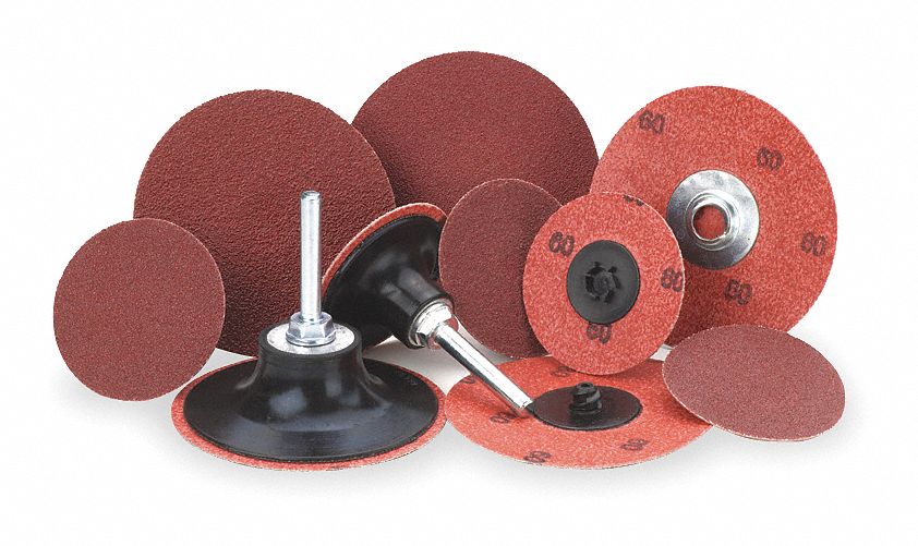 Locking Disc, AlO, 3in, 36 Grit, TR, PK25