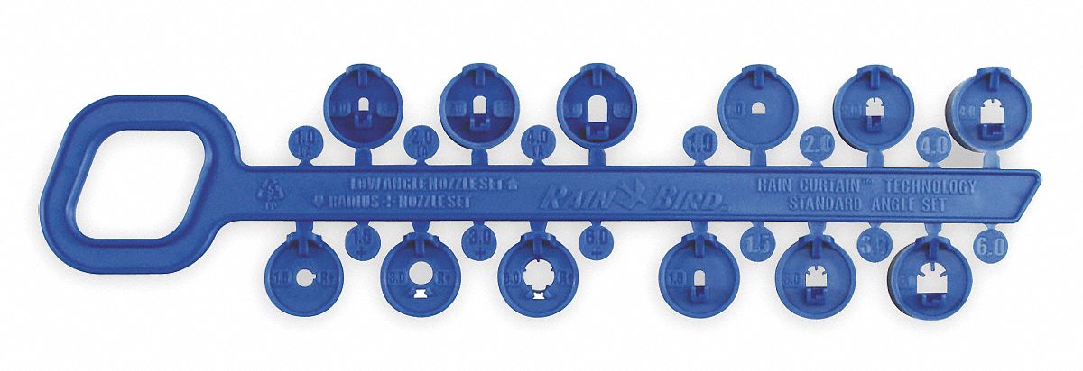 Spray Head Nozzle Set, 0.7 to 8.4 gpm
