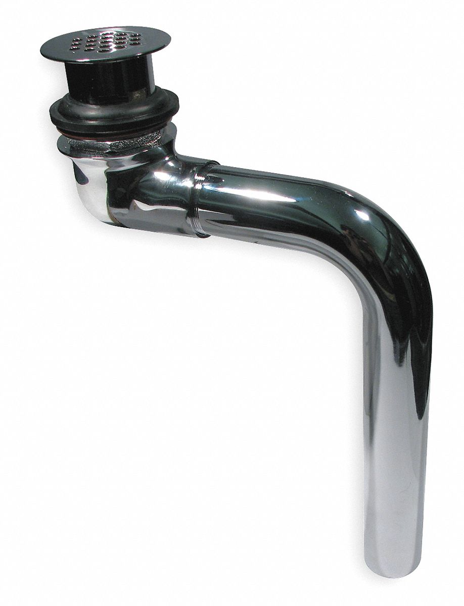 Drain, Offset, Chrome Plated, For Lavatory
