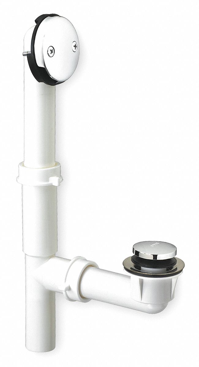 Drain, Easy Touch, Poly, For Bathtub