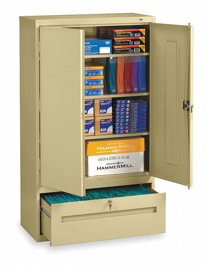 Lateral File Drawer Cabinet, 3 Shelves
