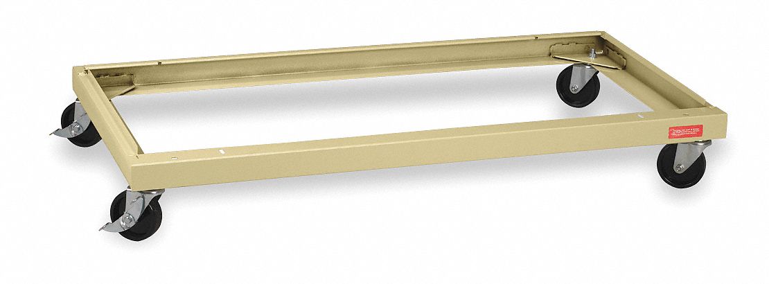 Jumbo Caster Kit, Assembled, Sand