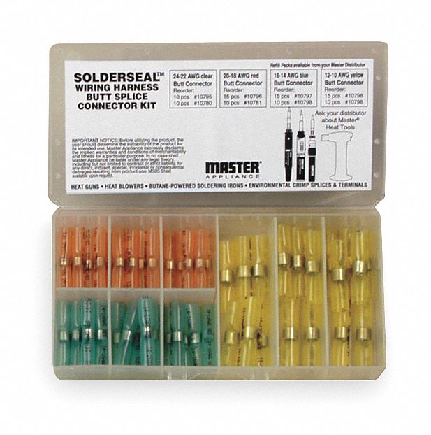 Wire Harness Connector Kit, 55 Pc