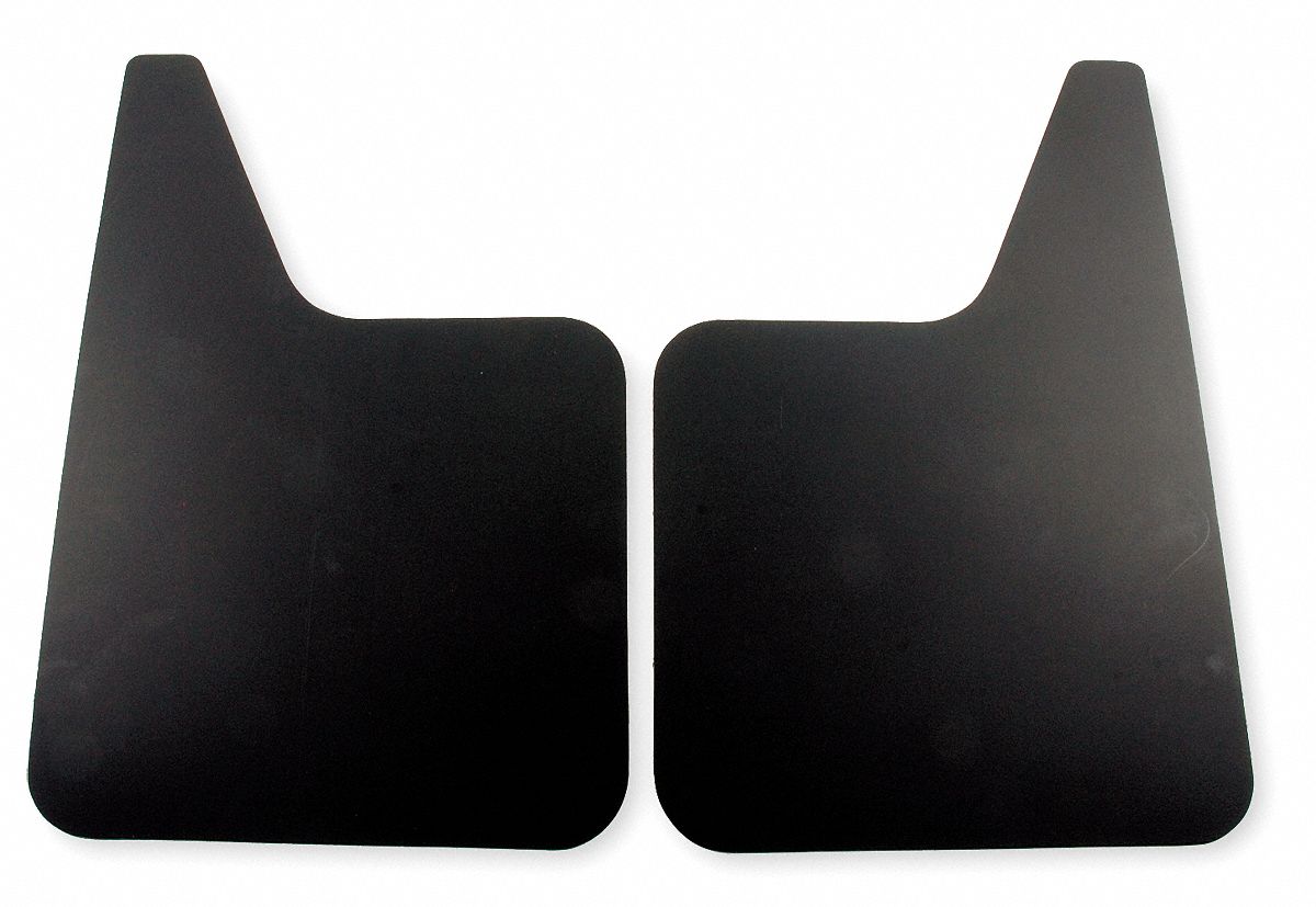 Splash Guards, Black, 12x18 In, PR