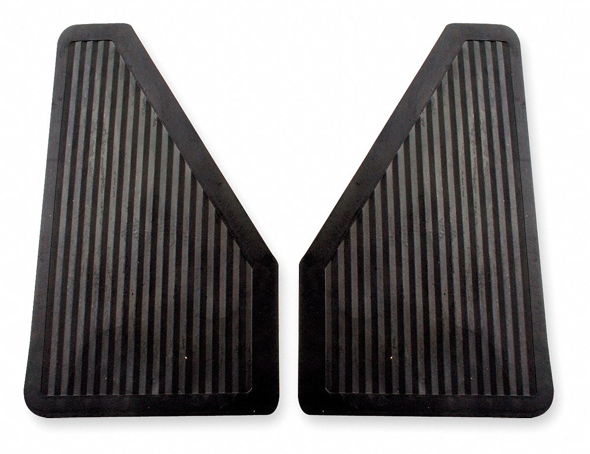 Splash Guards, Black, 7x13 In, PR
