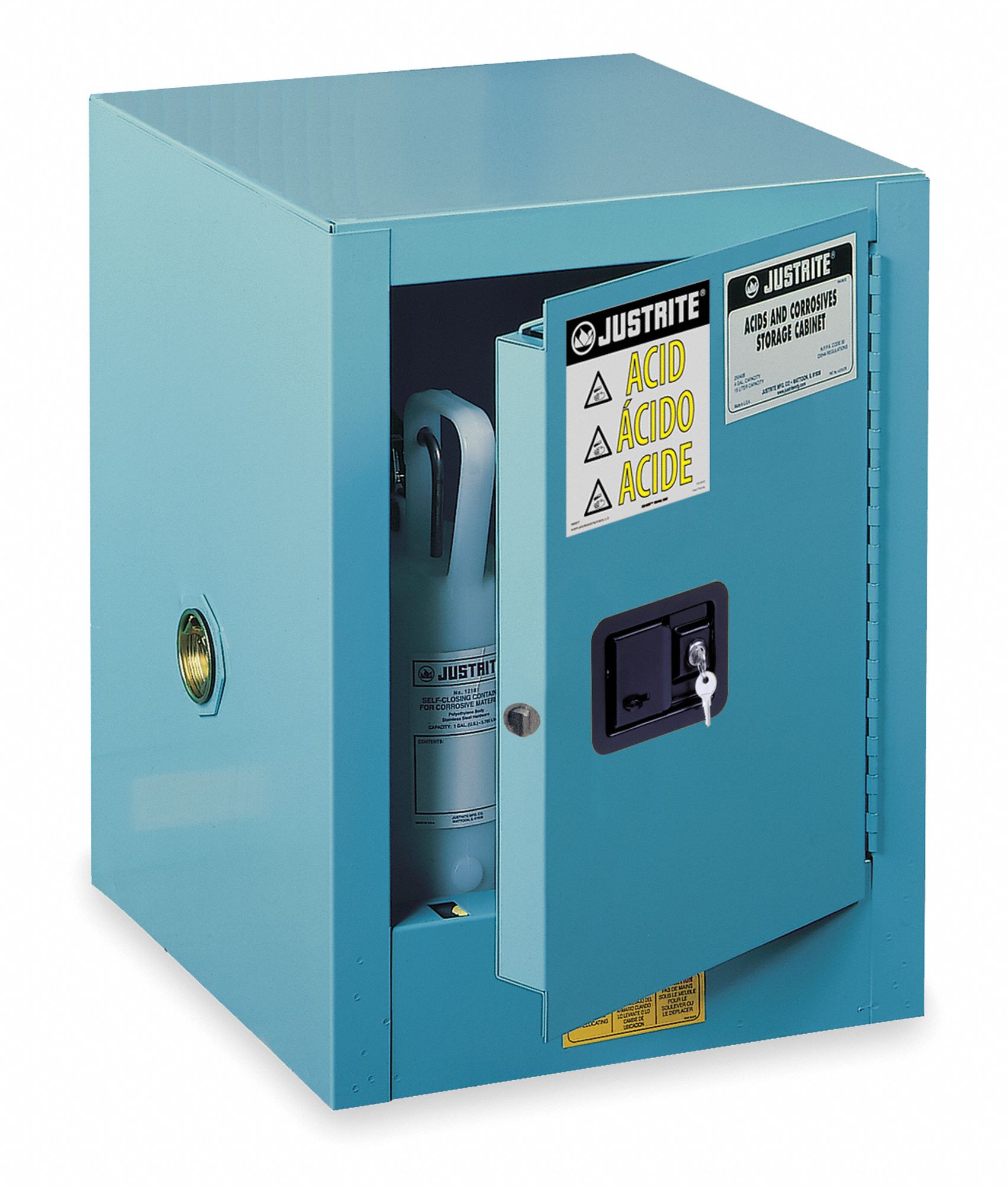 Corrosive Safety Cabinet, 22 In. H