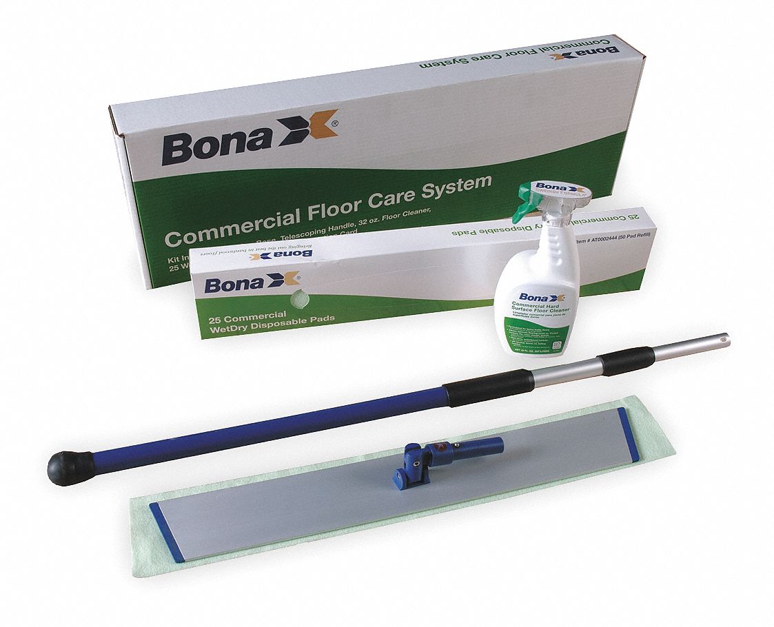 Hardwood Floor Care Kit, 24 In., Pad