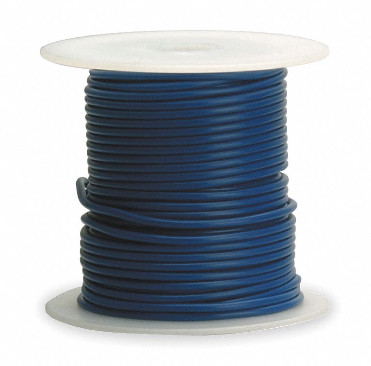Wire, Automotive Primary, 10/1, 100Ft, Blue