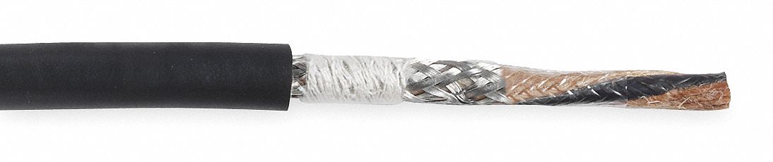 Cable Communication, 18/6, 1000Ft, Black