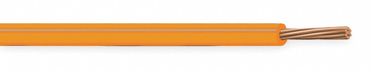 Wire, Hook Up, 18AWG, UL 1015, OR, 100ft