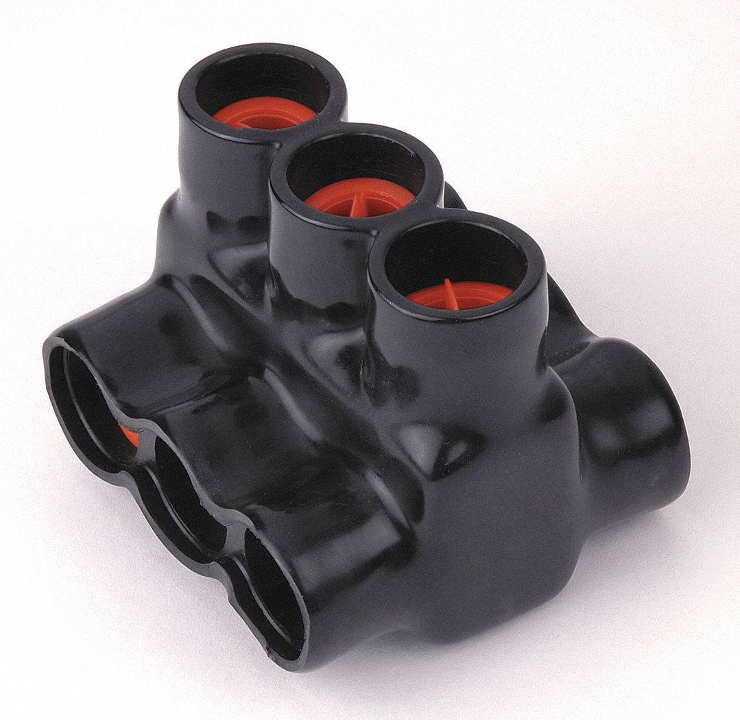 AMT Connector, PVC Coated, 3 Hole, T Type
