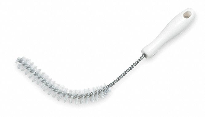Valve Brush, Polyester, White, 15 In. OAL