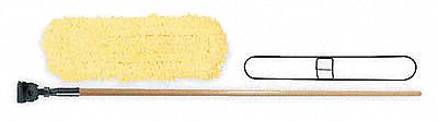 Dust Mop Kit, Cotton/Synthetic Blnd, 36 In