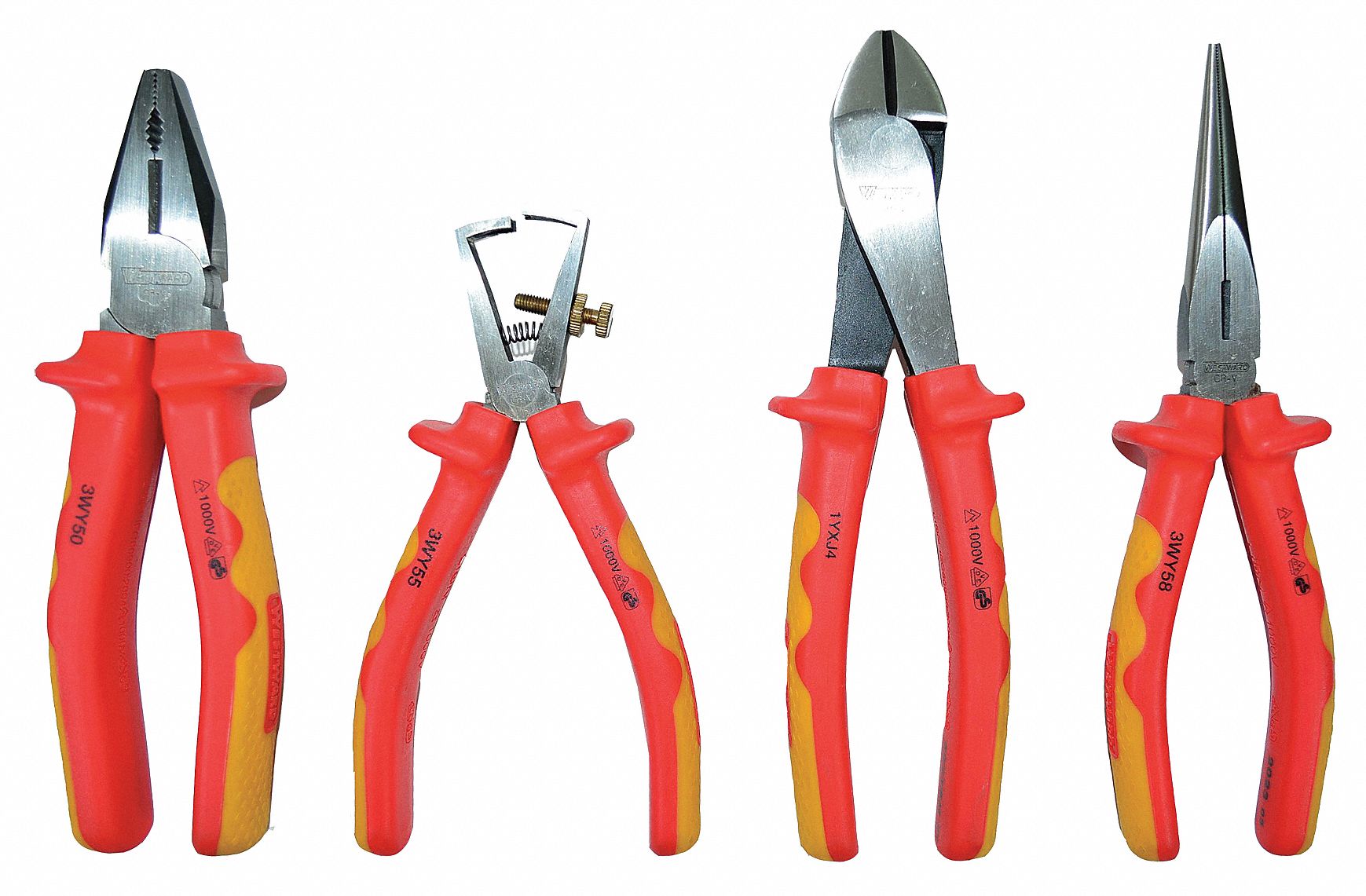 Safety Insulated Tool Set, 4 Pc