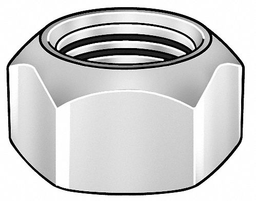 Hex Locknut, 1/4-20, Grade 9, PK 100