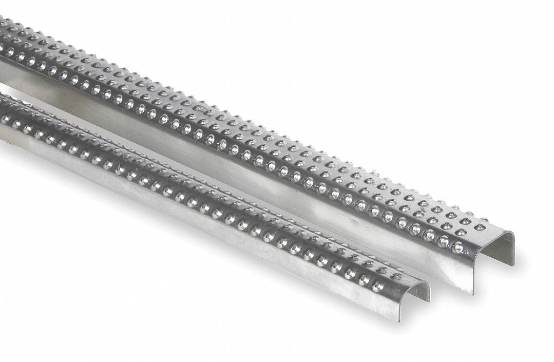 Anti-Slip Ladder Rung, 1-1/8 In. H