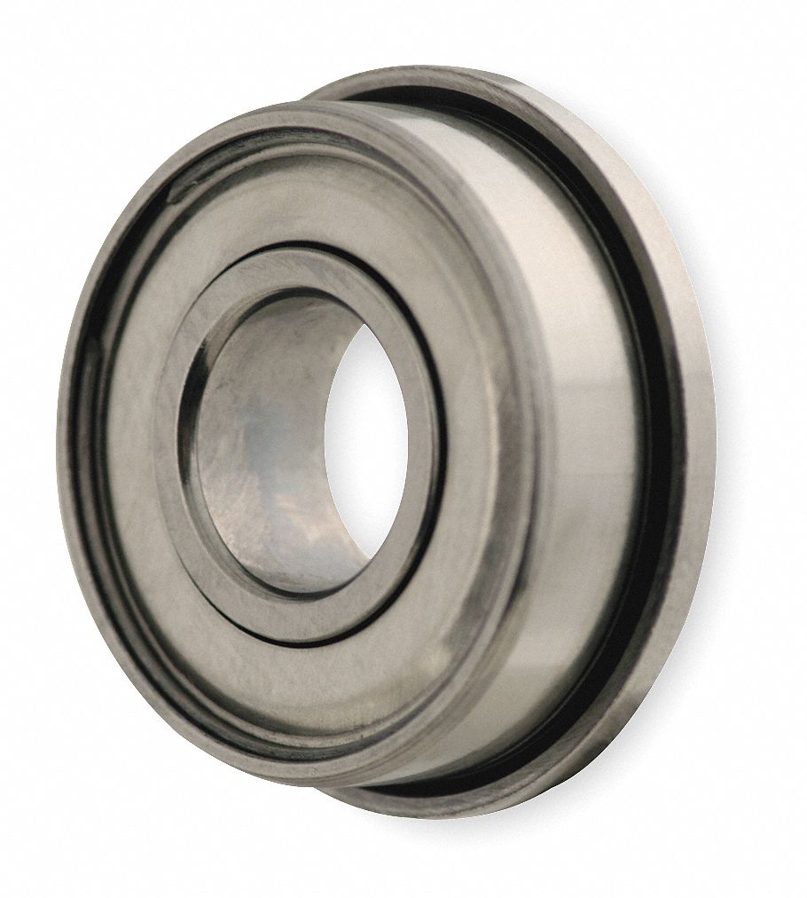 Mini Ball Bearing, Flanged, Bore 0.3750 In