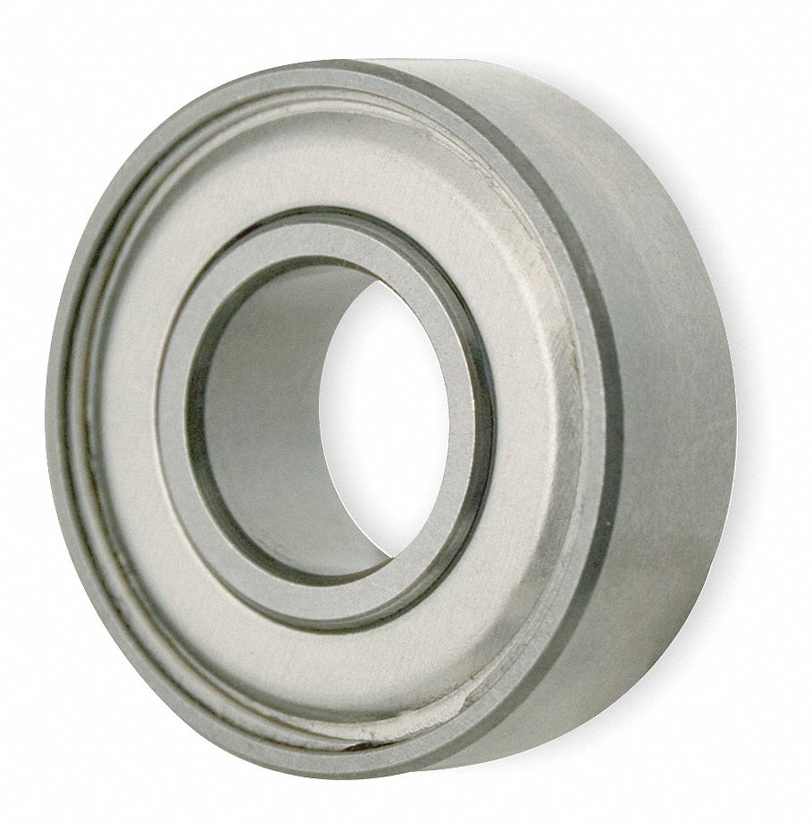 Mini Ball Bearing, Shielded, Bore 0.1875In