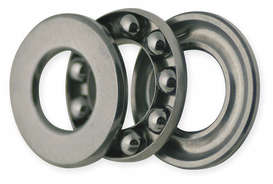 Thrust Bearing, Grooved, Bore Dia 7.0mm
