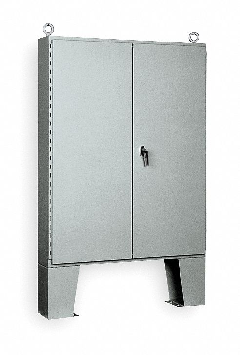 Enclosure, Steel, 72 x 60 x 12 In