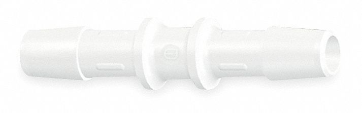 Coupler, Equal Leg, Poly, 1/4 In, PK 10