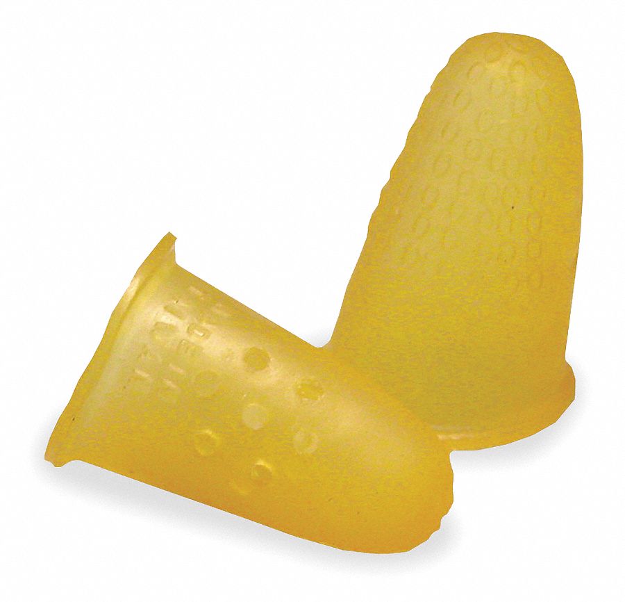 Rubber Finger Tips, 7/8in, PK12