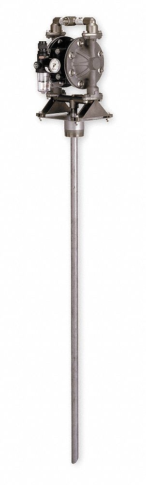 Drum Pump, Santoprene Seal, 14.4GPM, 1/2 In