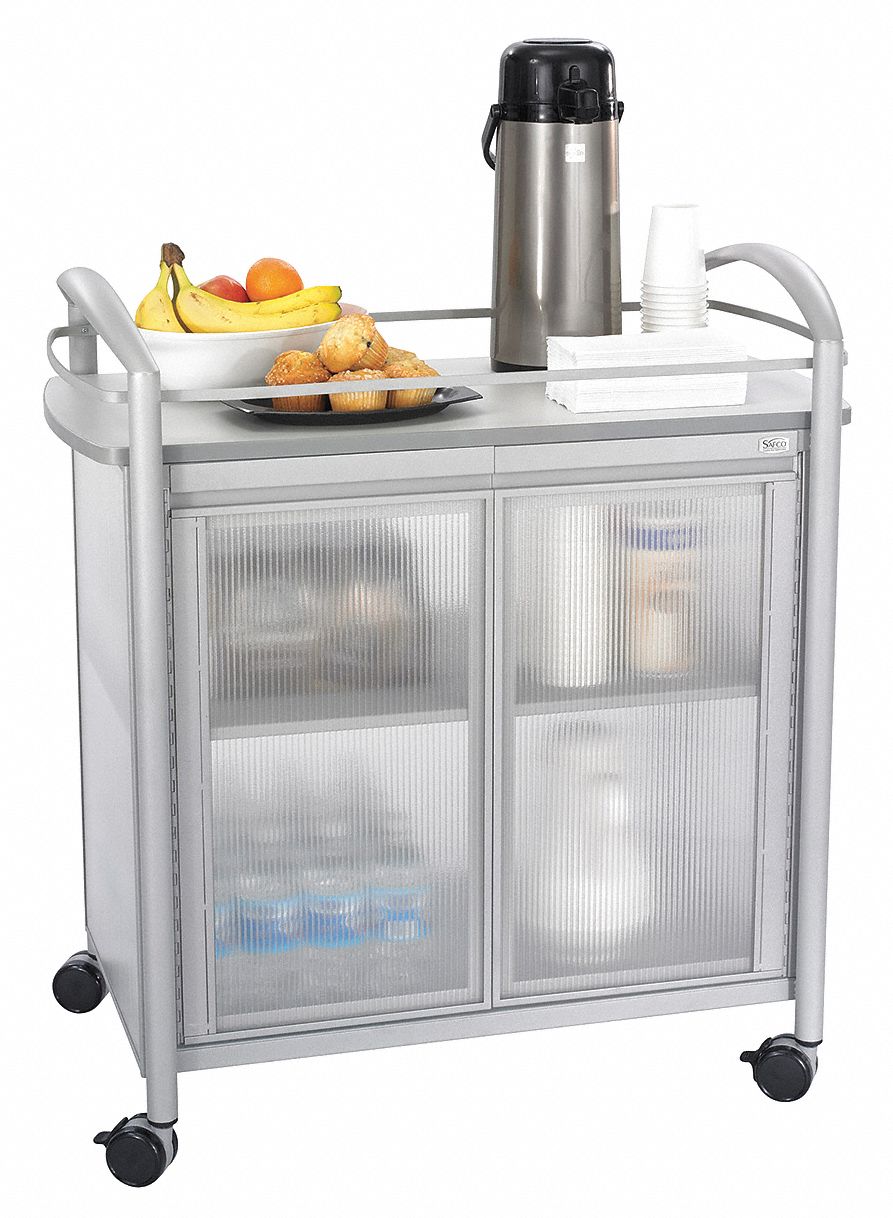 Refreshment Cart, Gray