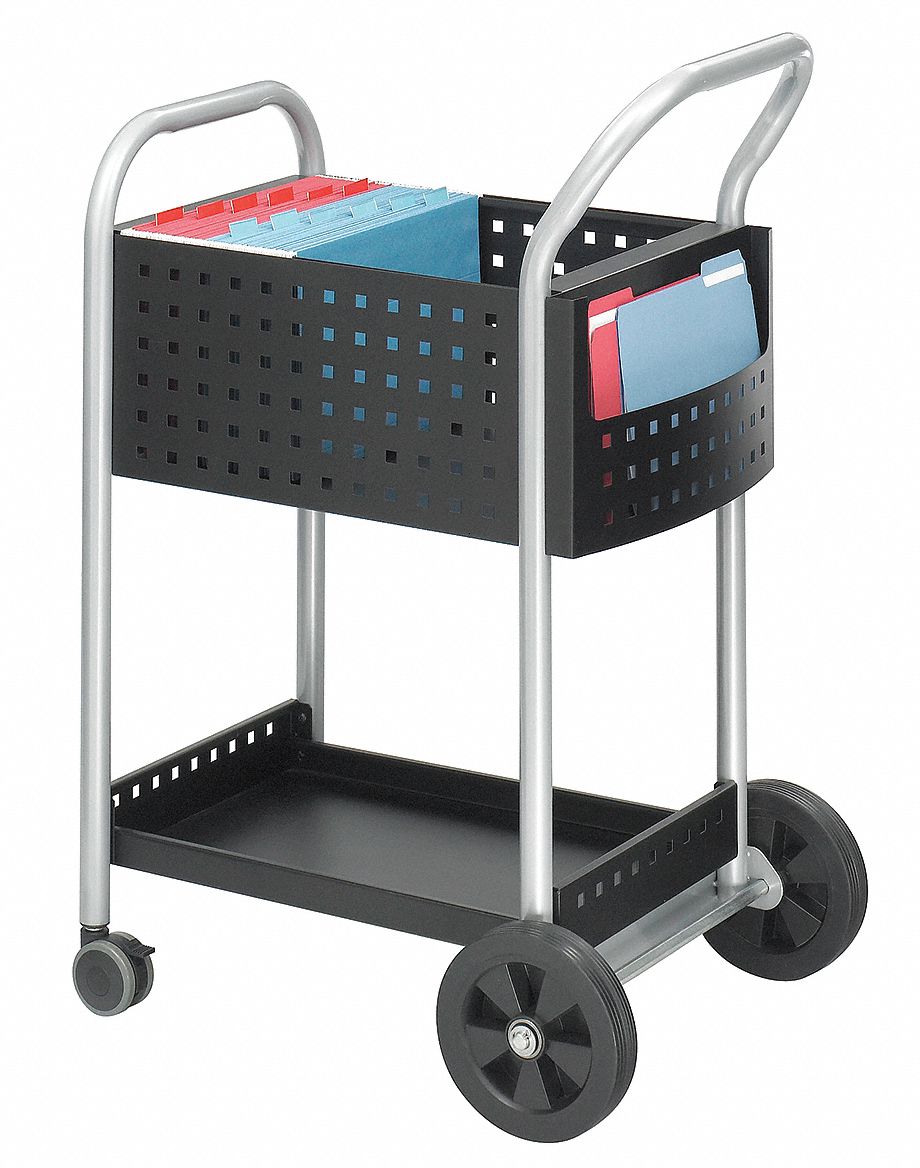 Mail Cart, 27 In. L, 22 In. W
