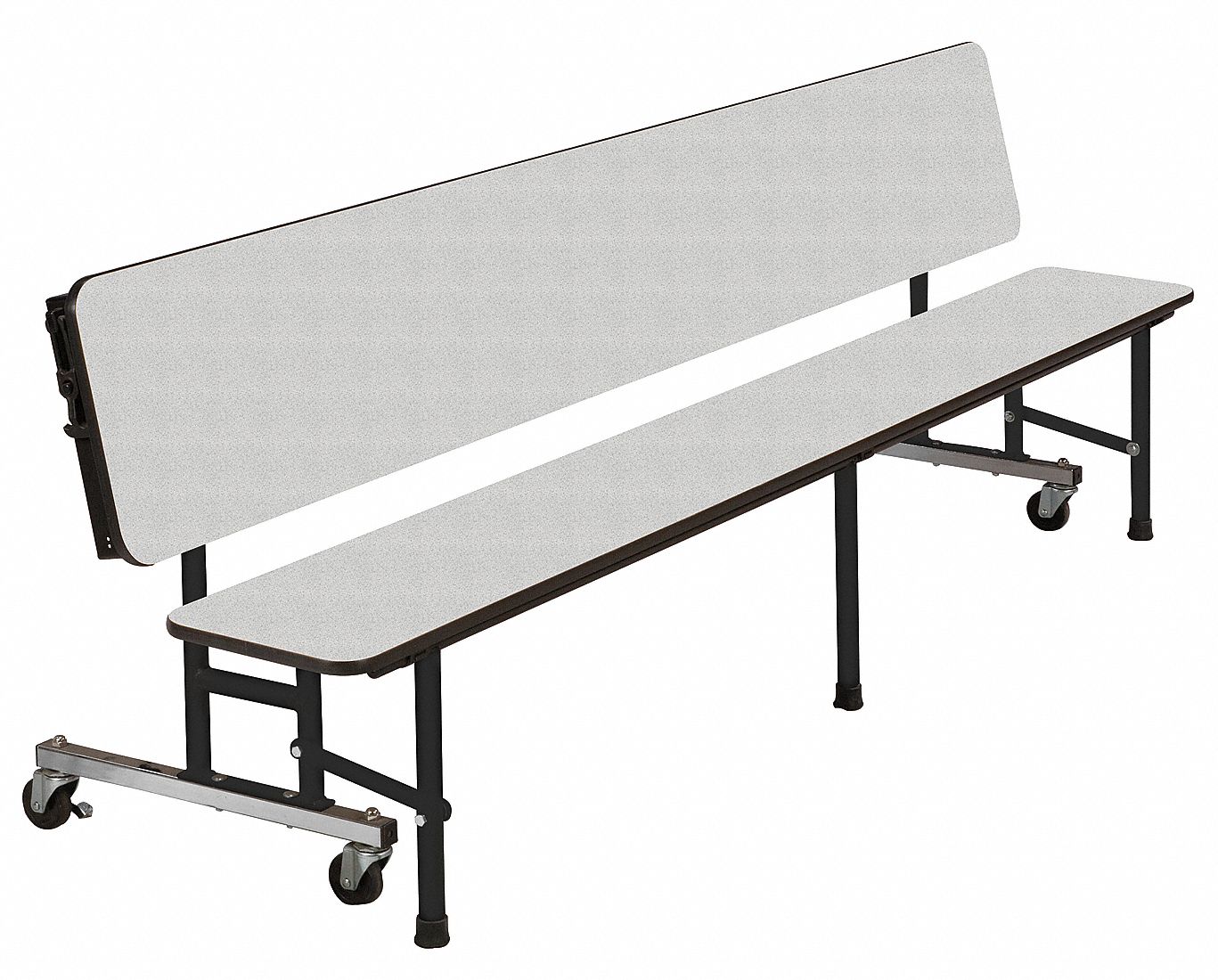Convertible Bench Unit, Gray Glace, 8 ft.