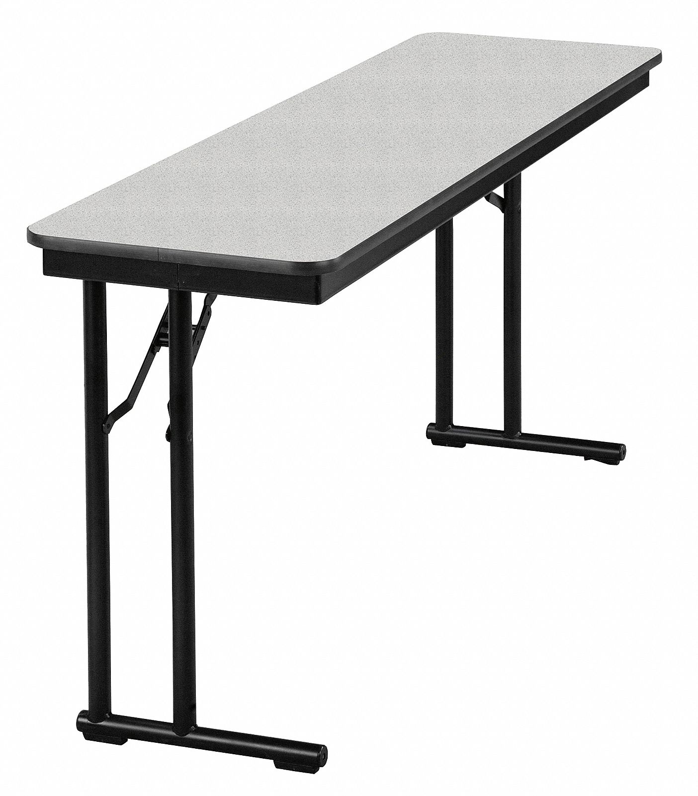 Seminar Table, Gray Glace, 18 In x 5 ft.