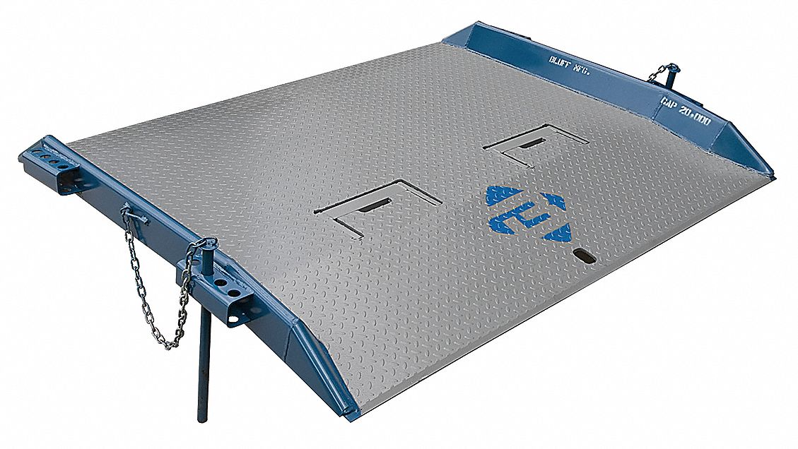 Dockboard, Cap 15, 000 Lb, L 96 x W 72