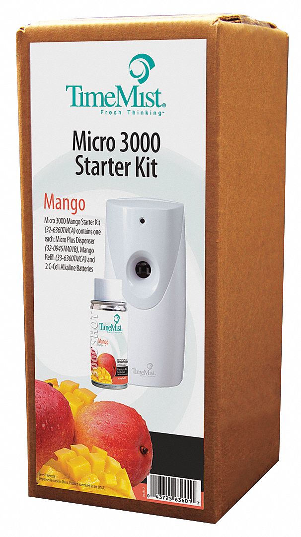 Air Freshener Starter Kit, Mango, PK 12
