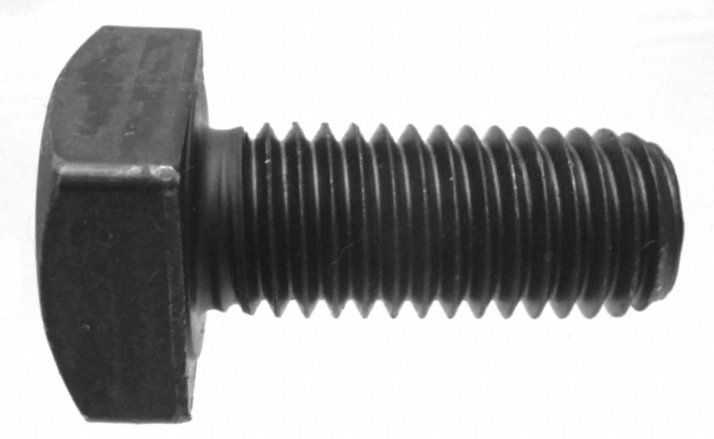 Bolt, Square, Grade 8, 1-8x2 1/2In, PK30