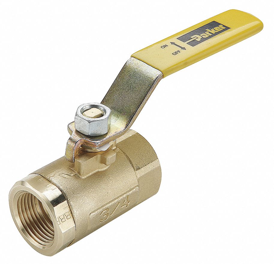Ball Valve, FNPT, 1-1/2 In