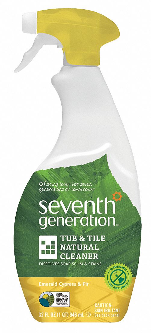 Tub, and Tile Cleaner, 32 oz, PK 8