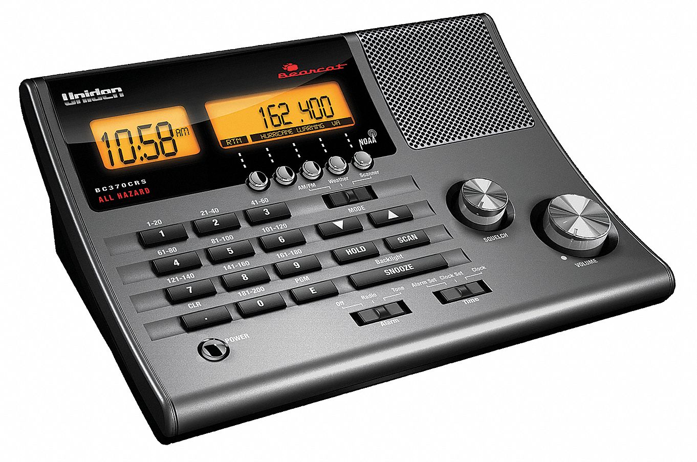 Scanner, Conv, Black, 300 Channels