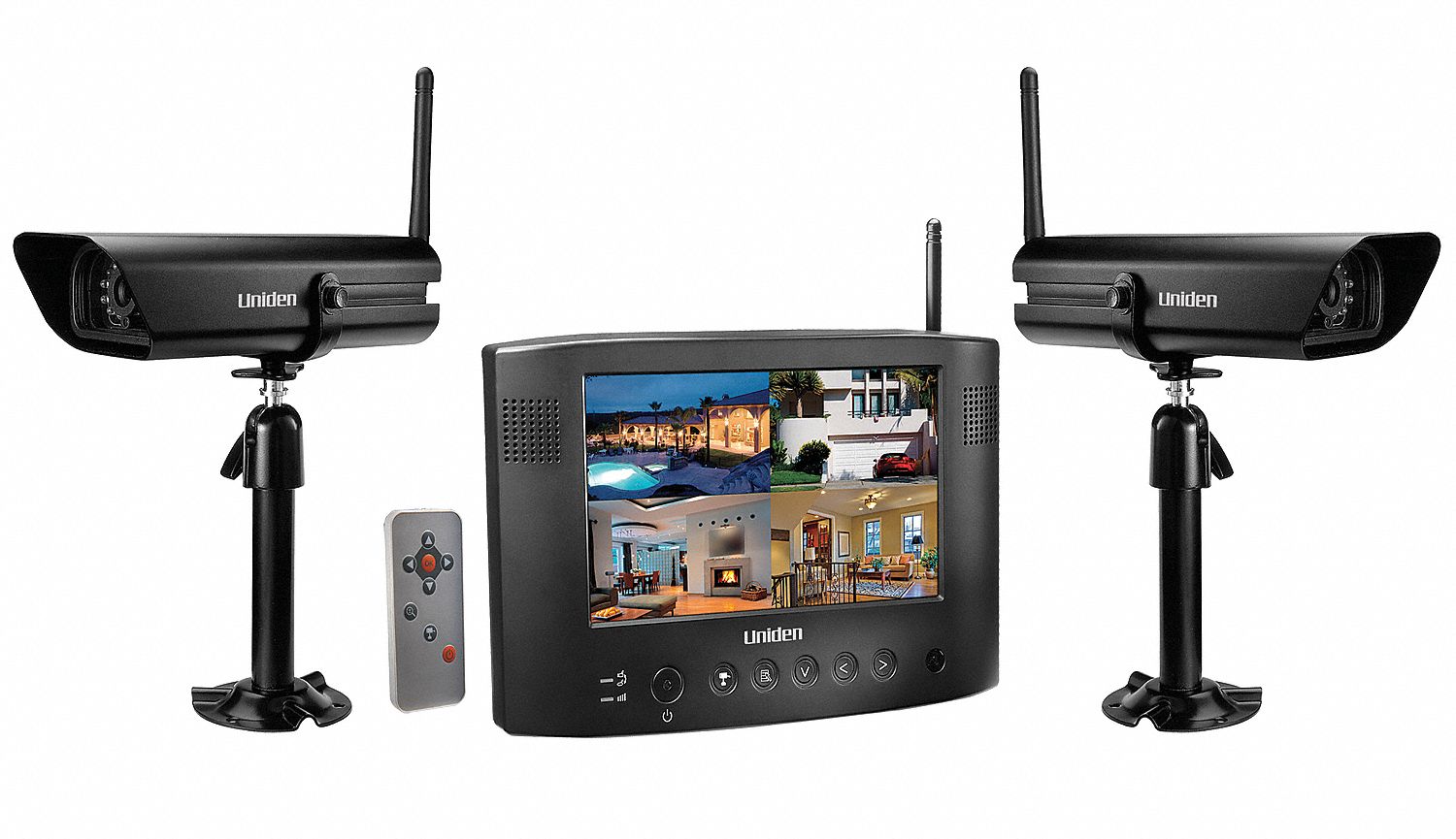 Indoor/Outdoor Video Surveillance, 2 Cam