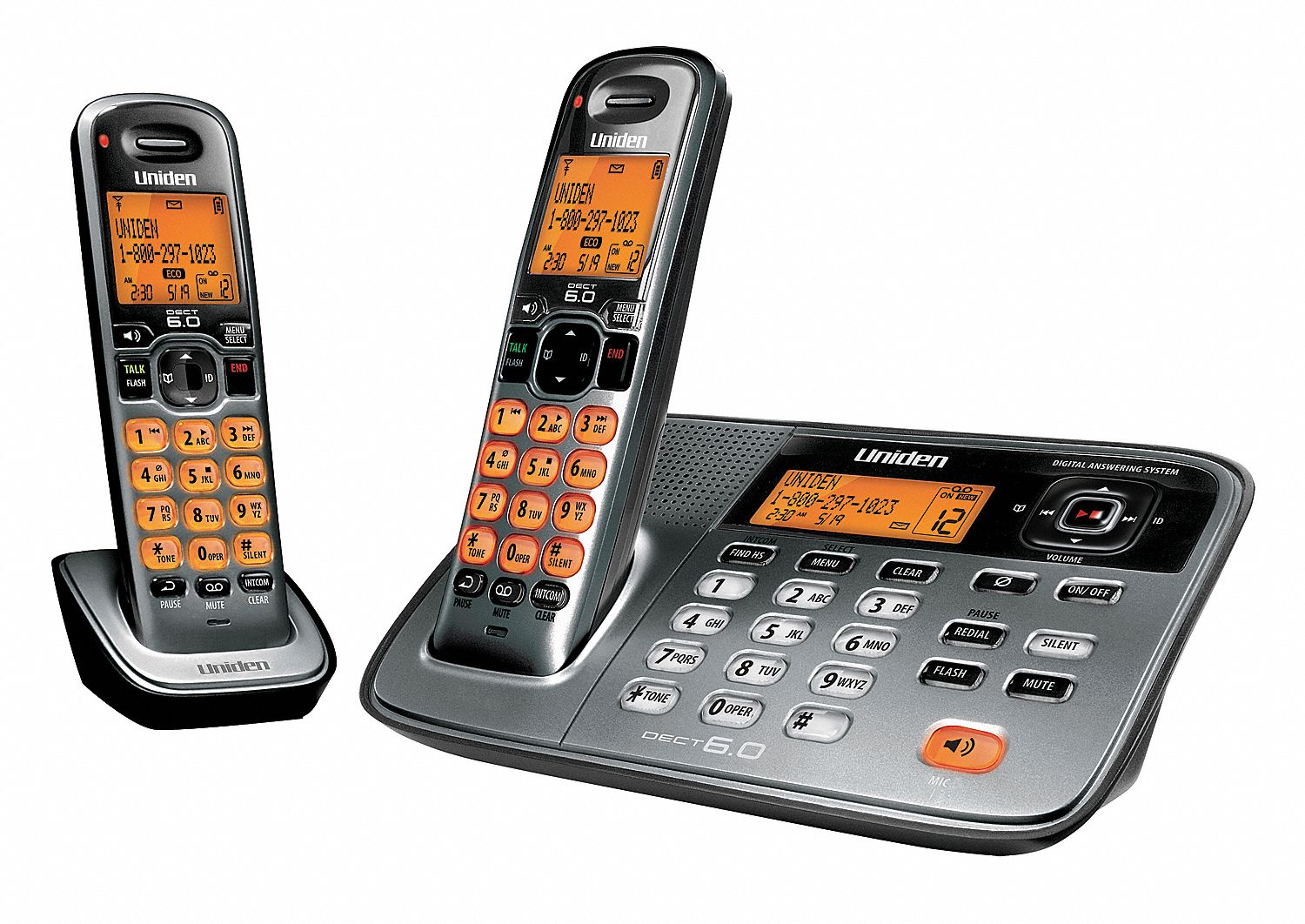 Cordless Telephone, Dual Handset
