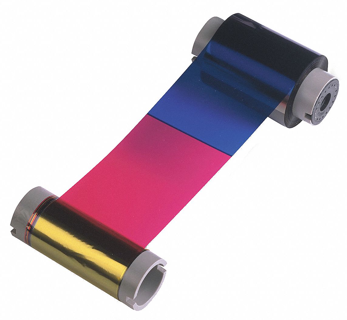Color Printer Ribbon, Zebra